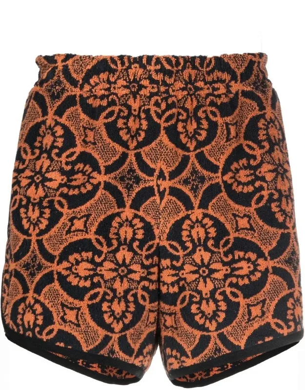 Printed Running Shorts