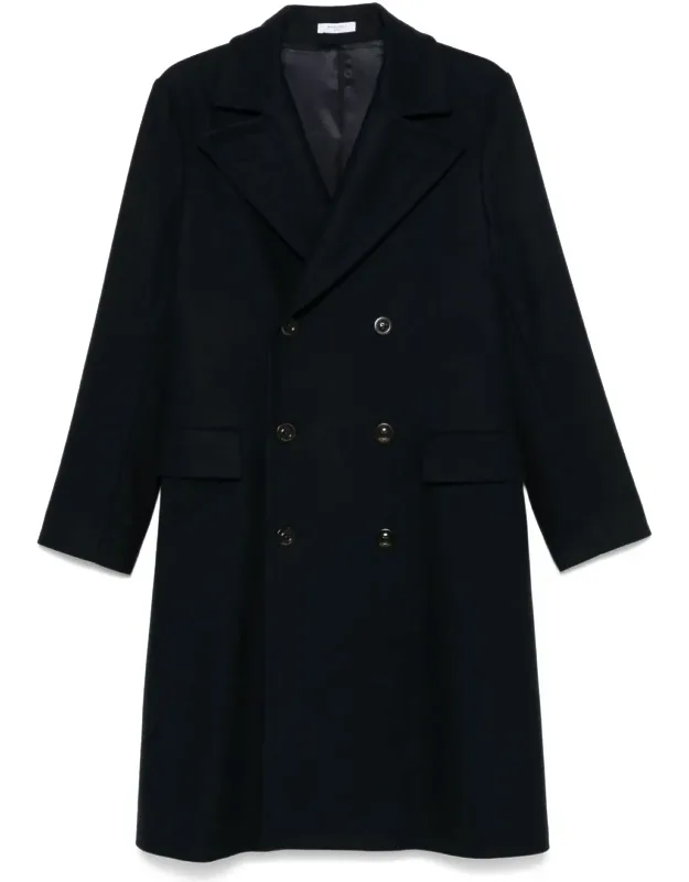Wool And Cashmere Double-breasted Coat