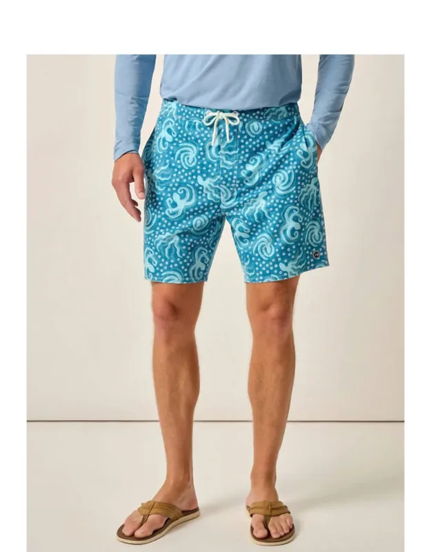 Big Blue Swim Trunks