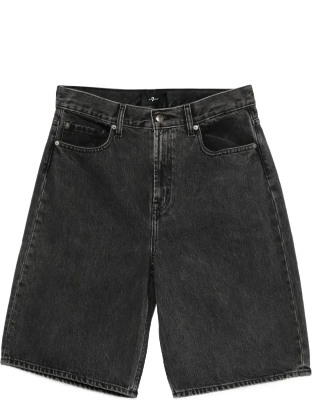Five-pocket Denim Shorts
