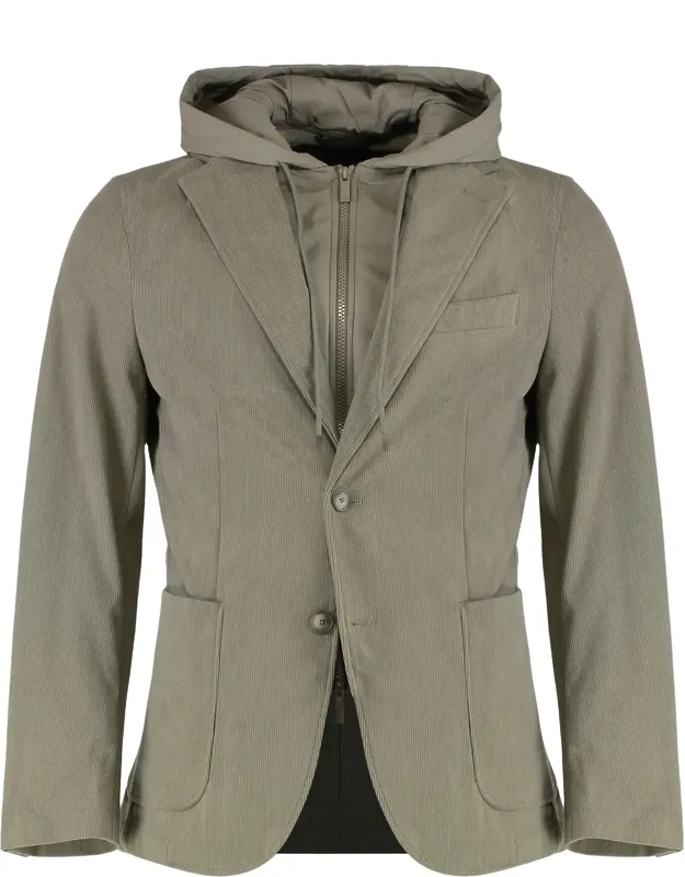 Slim Fit Hoodie Jacket