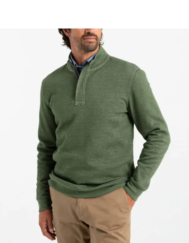 Bearing Pique Pullover Top