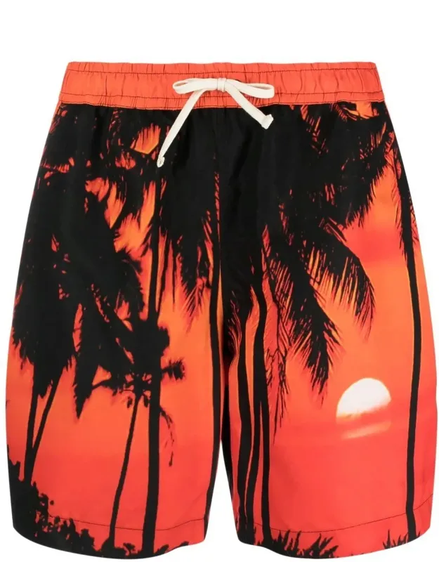 Printed Swimming Trunks