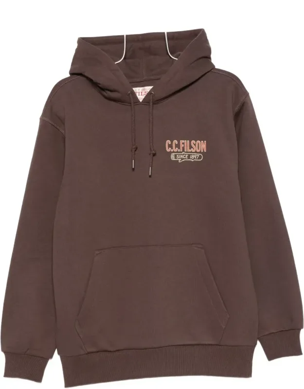 Printed Cotton Hoodie