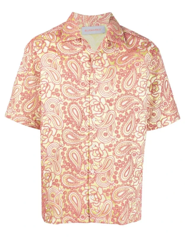 Short Sleeve Embroidered Shirt