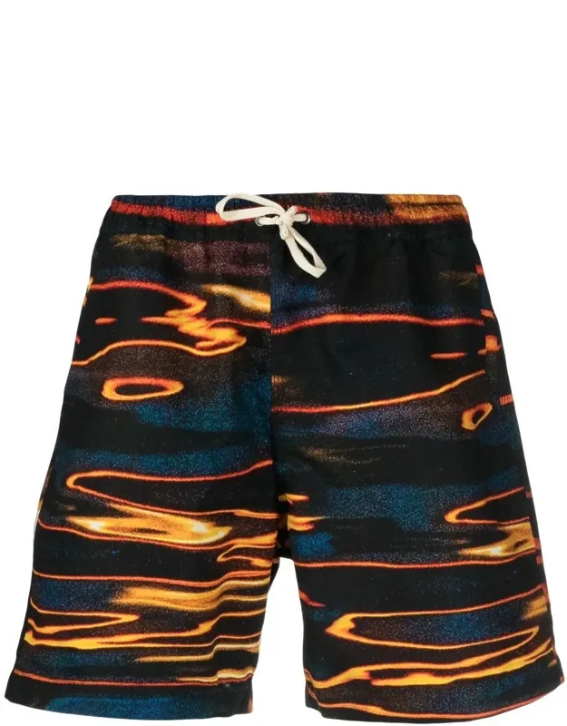 Printed Swimming Trunks