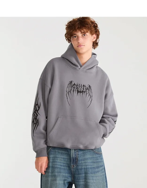 Cloud Soft Fallen Angel Pullover Hoodie