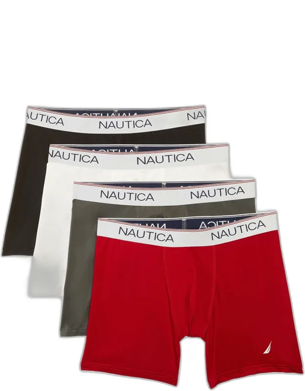 Stretch Performance Boxer Briefs, 4-pack