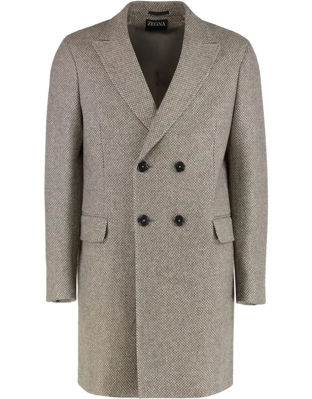 Coat Made Of Wool And Cashmere