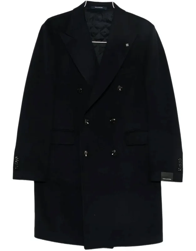 Double-breasted Cashmere Coat