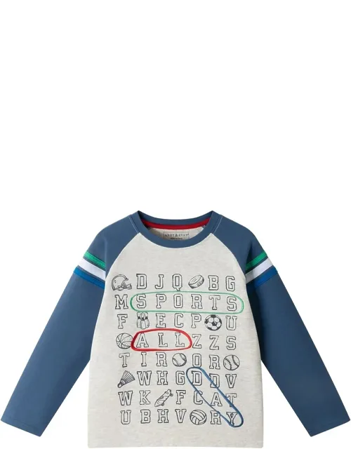 Raglan Alphabet T-shirt