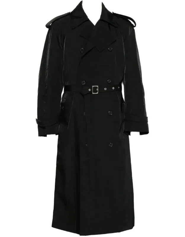 Double-breasted Belted Coat