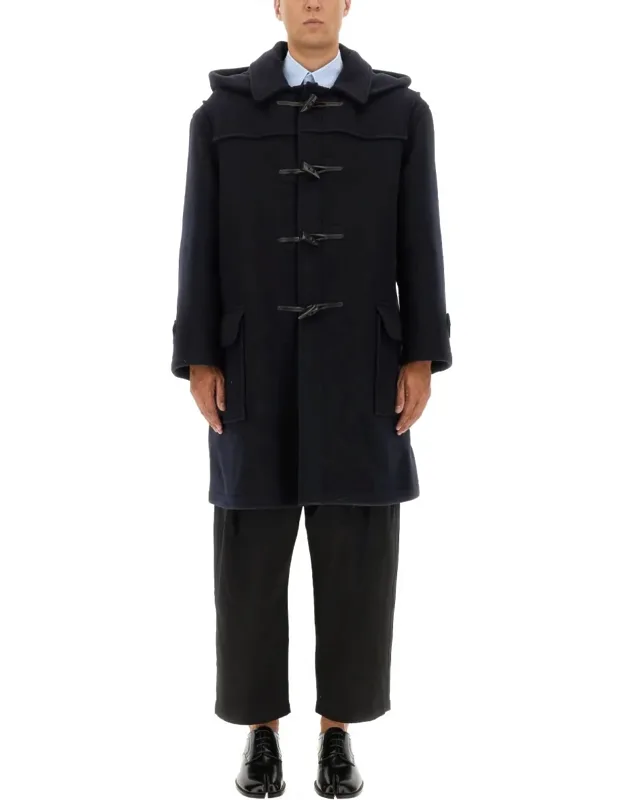 Reversible Coat - 100% Wool, Made In Italia