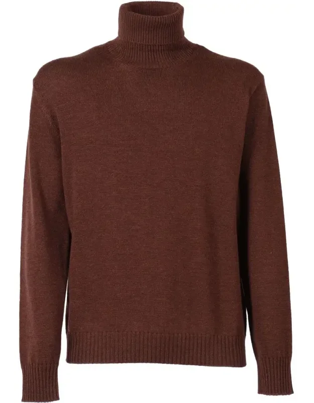 Turtleneck Wool Pullover