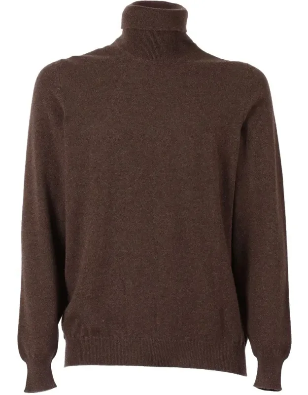 Turtleneck Long Sleeve Cashmere Sweater
