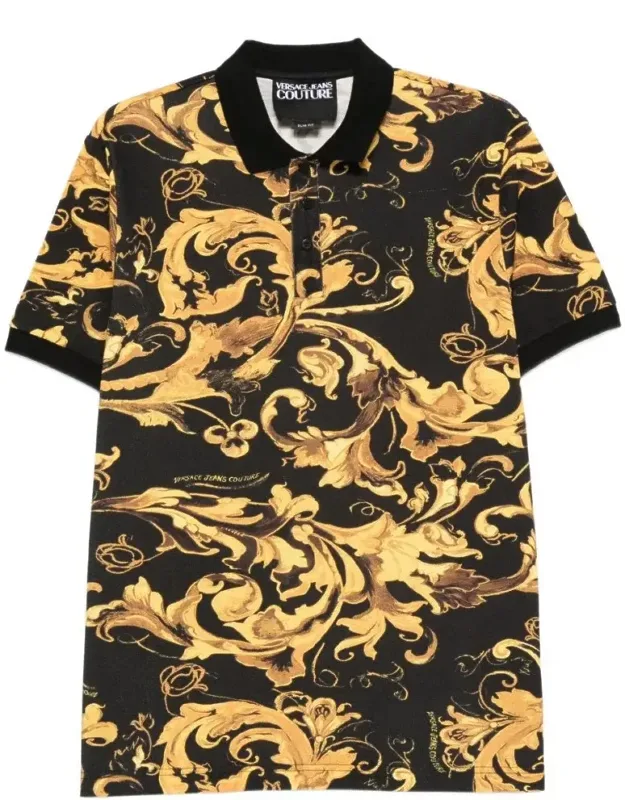 Baroque-inspired Polo Shirt