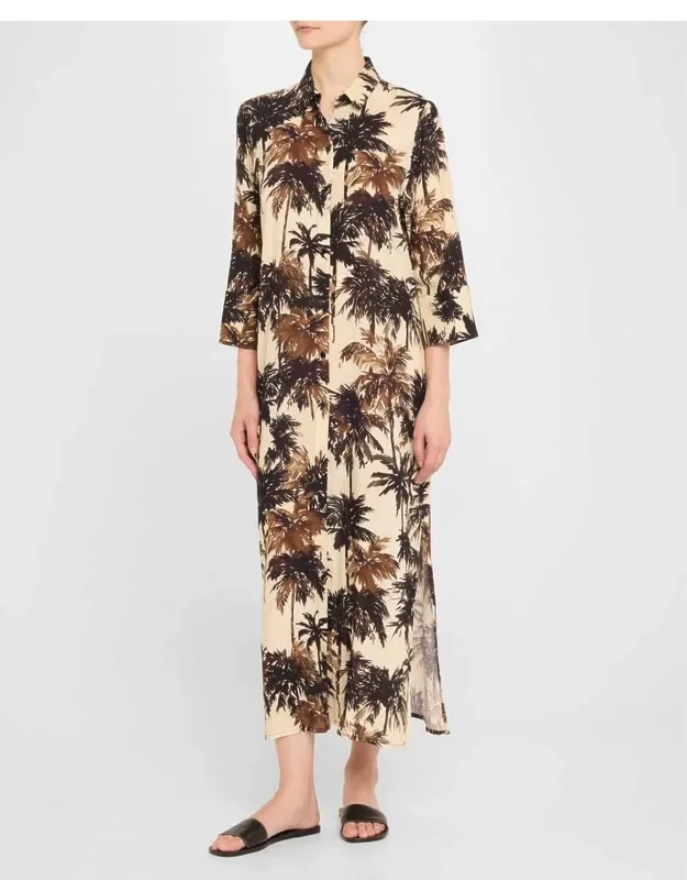 Corumbau Shirt Dress With Slit