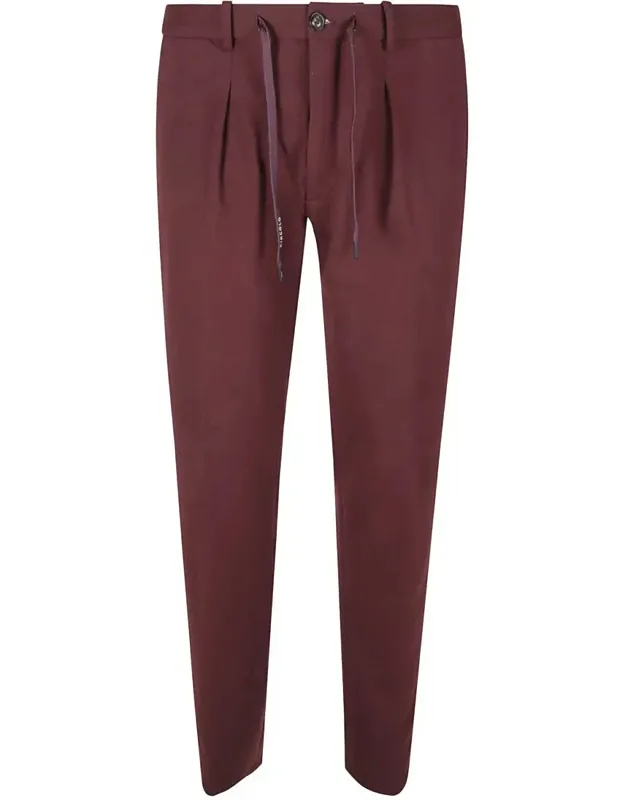 Trousers With Tapered Leg Design