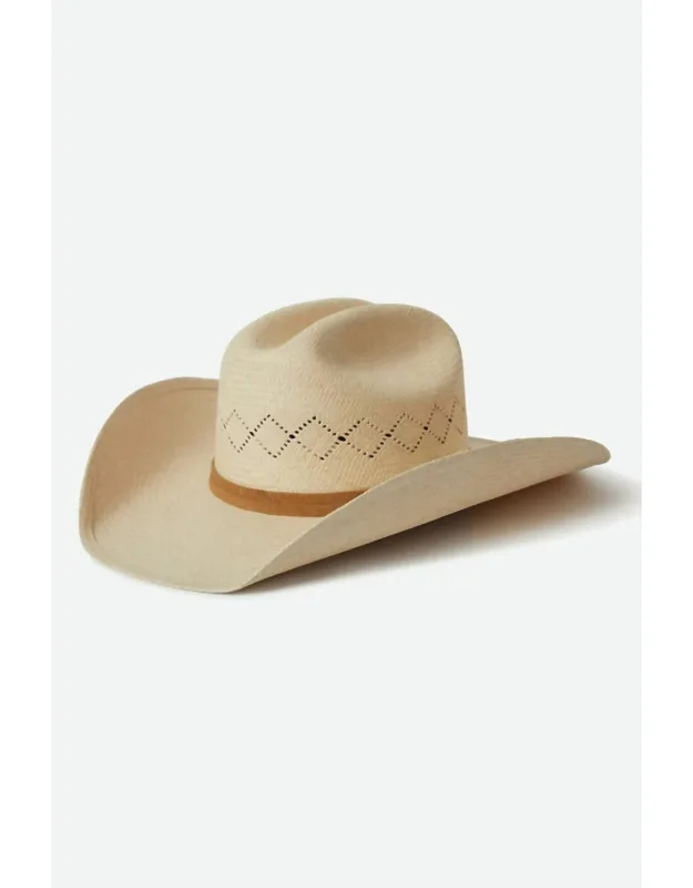 Laredo Panama Straw Cowboy Hat