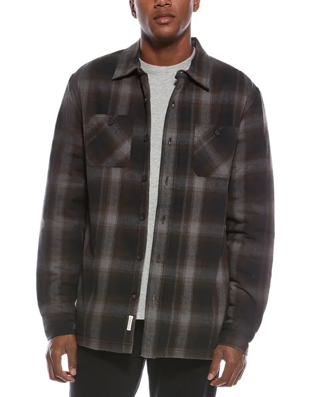 Sherpa Lined Shirt Jacket