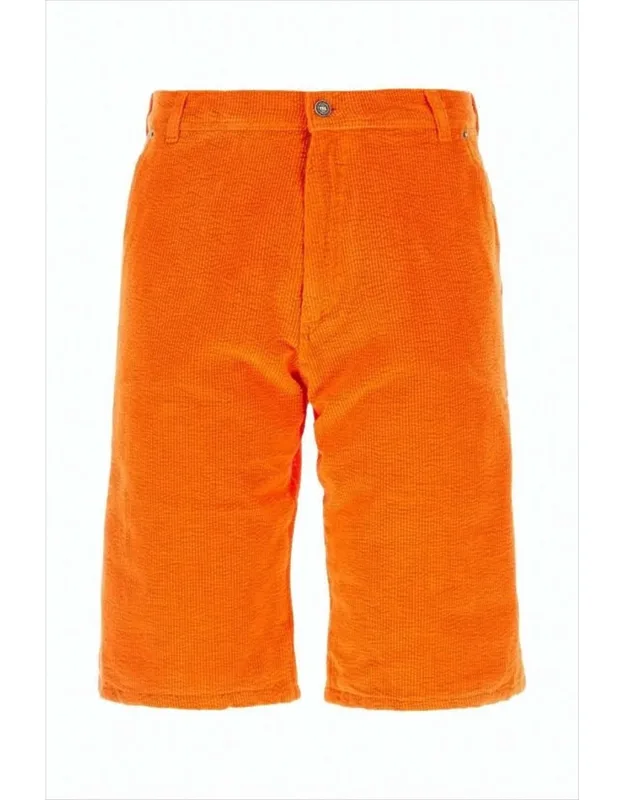 Tailored Shorts With Textured Fabric