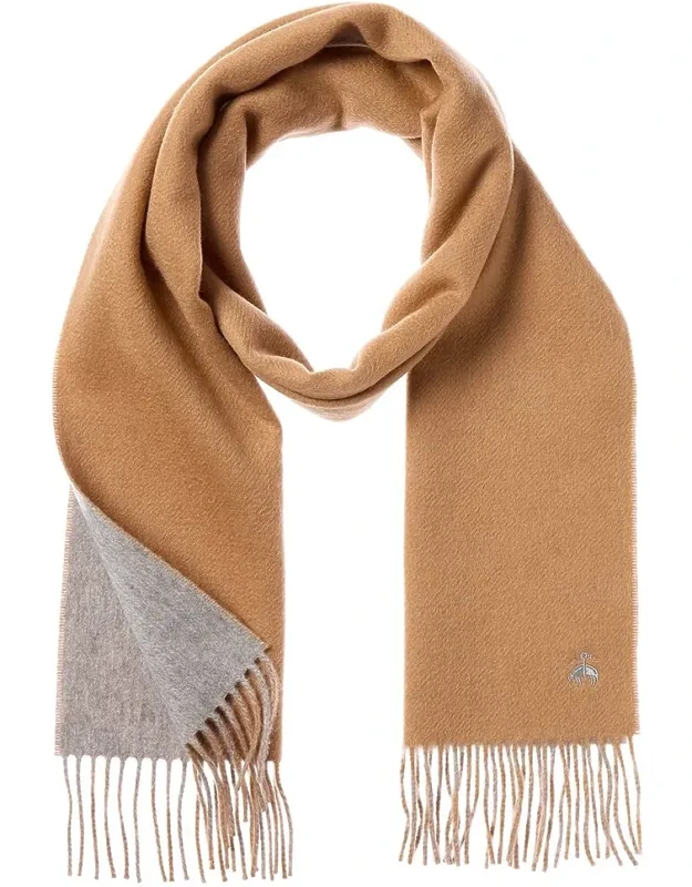 Double-face Wool & Cashmere-blend Scarf