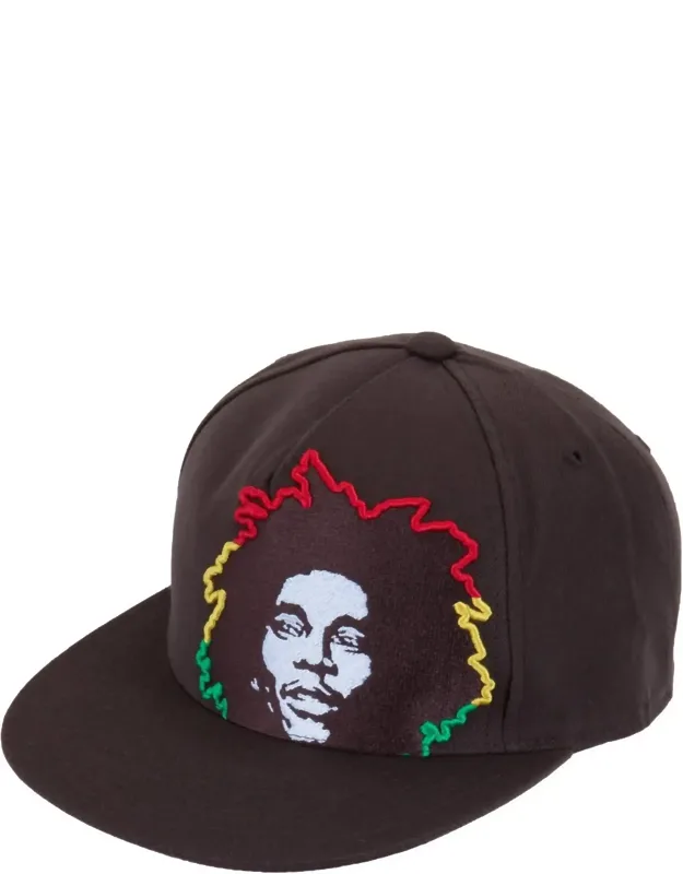 Rasta Hair Fitted Baseball Cap