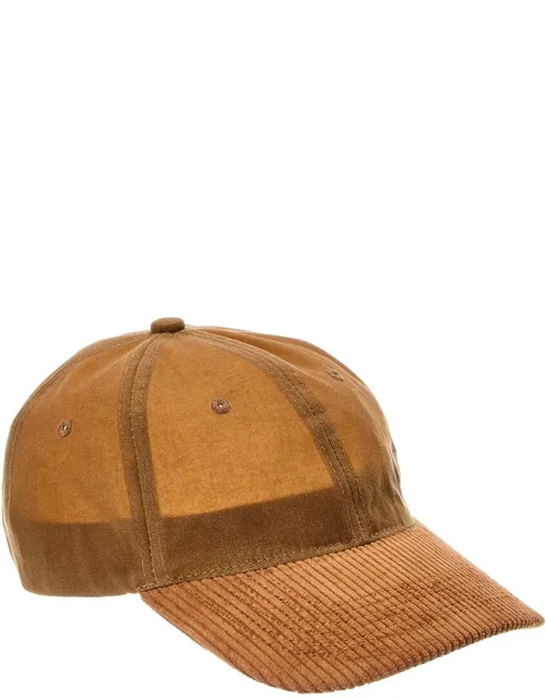 Oil Cloth And Corduroy Baseball Hat