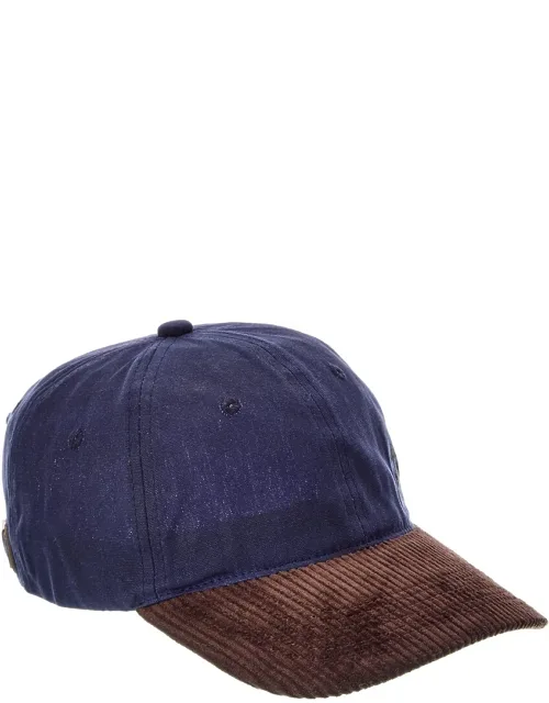 Oil Cloth & Corduroy Baseball Hat