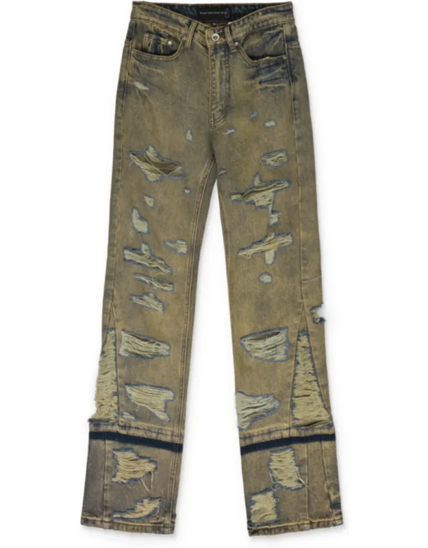 Gnarled Straight-fit Jeans