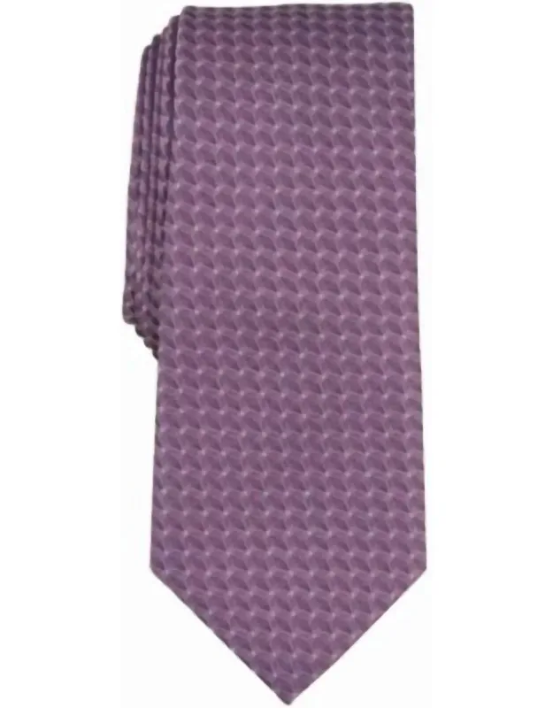 Moores Geo-pattern Tie