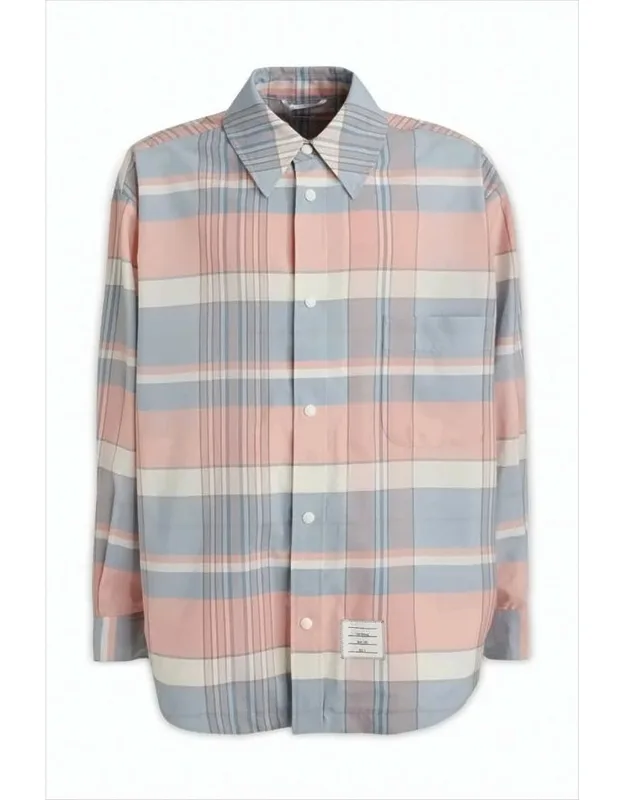 Plaid Long-sleeve Shirt