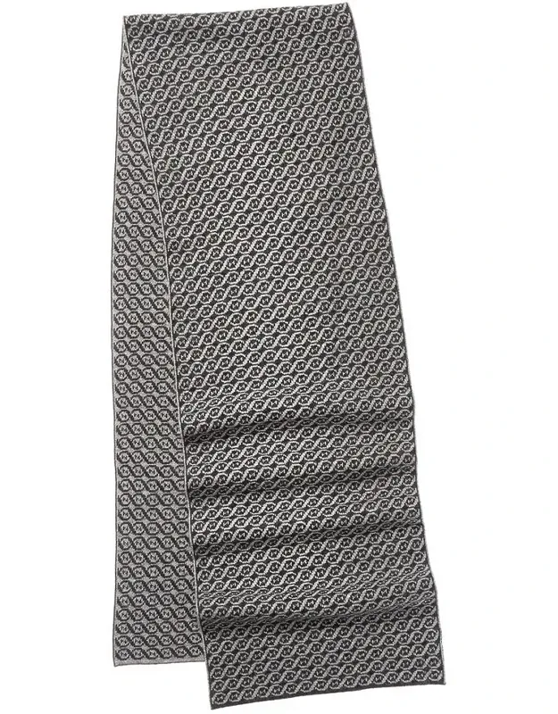 Jacquard Wool Scarf