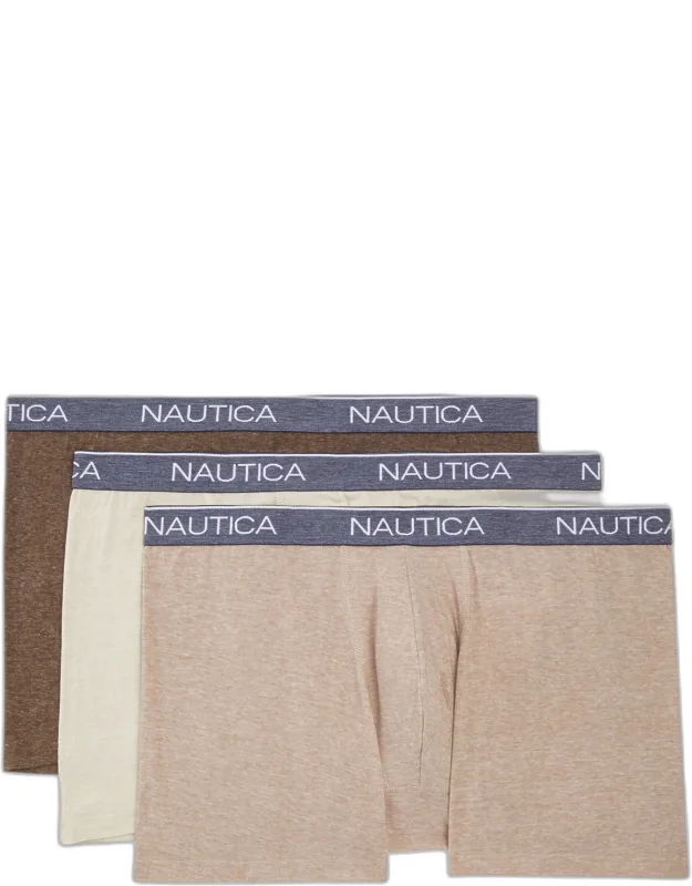 Heathered Boxer Briefs, 4-pack