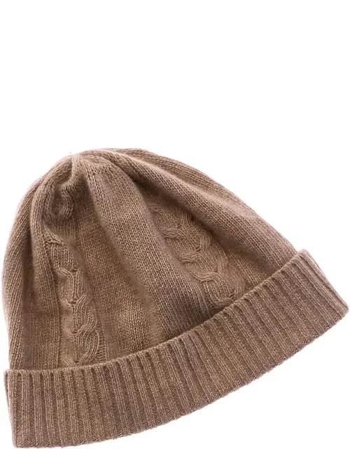 Plain Jersey Wool & Cashmere-blend Hat
