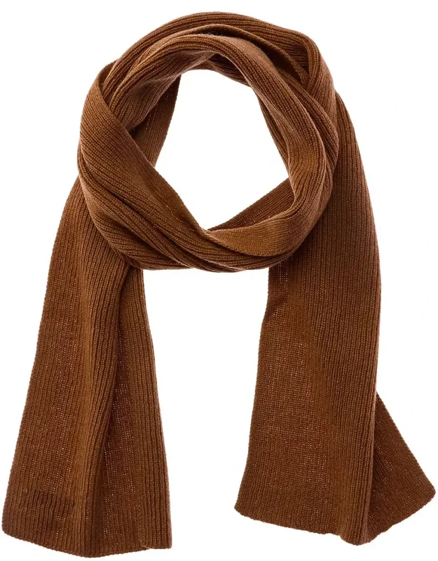 Rib Cashmere Scarf