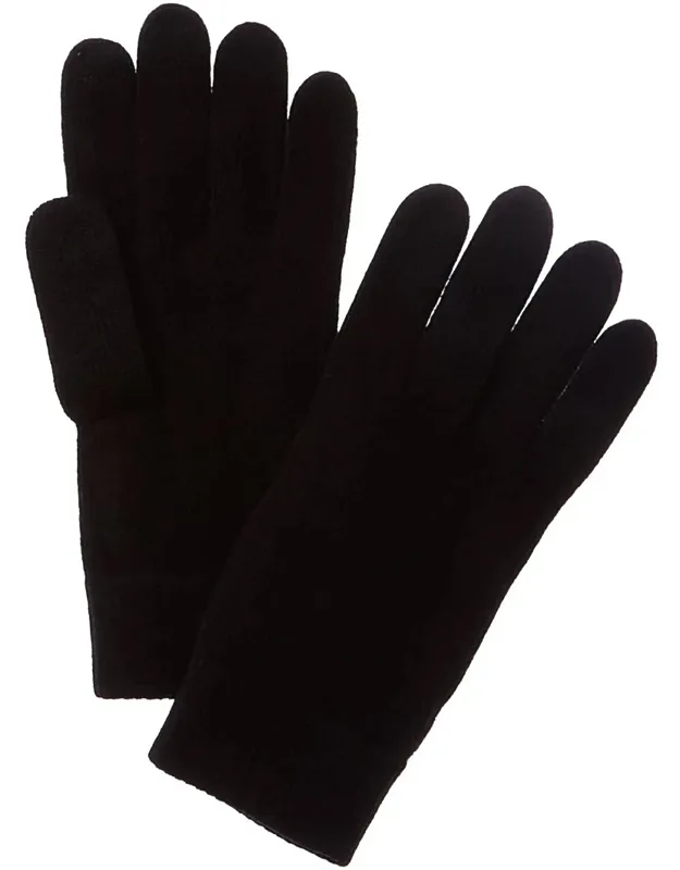 Straight Wool & Cashmere-blend Gloves