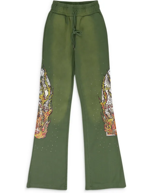 Flame Glass Sweatpants