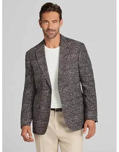 Modern Fit Plaid Sport Coat