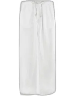 Linen Pants Regular Fit Solid
