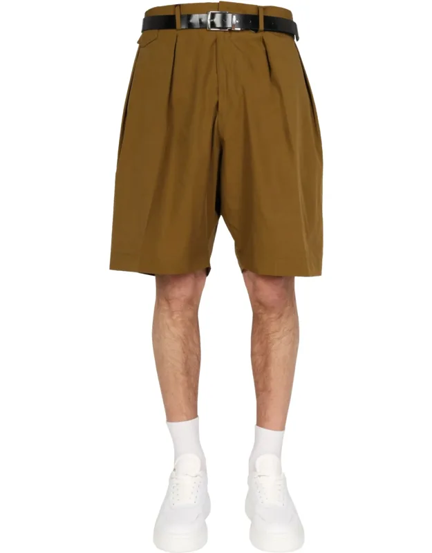 Cotton Bermuda Shorts