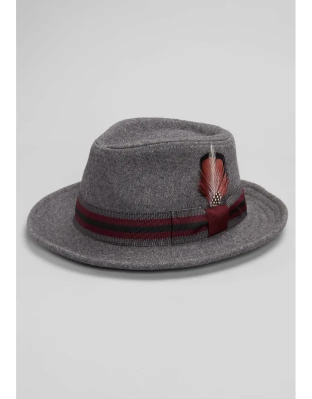 Wool-blend Fedora