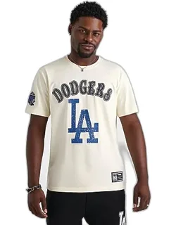 Los Angeles Dodgers Mlb Rebel Stacked T-shirt