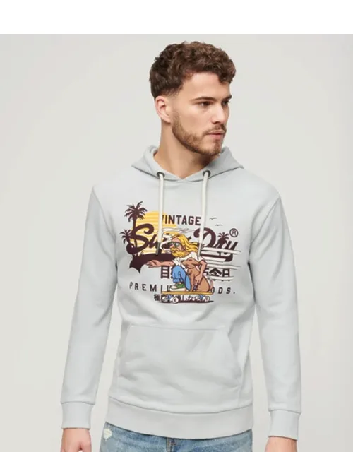 Vintage Logo Graphic Hoodie