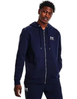 Icon Fleece Full-zip Hoodie With Ultra-soft Fleece And Adjustable Hood