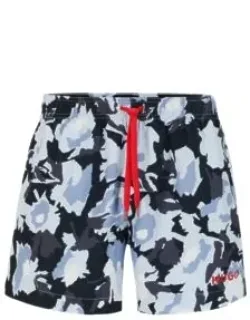 Quick-dry Printed Swim Shorts
