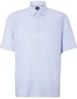 Regular-fit Printed Oxford Shirt