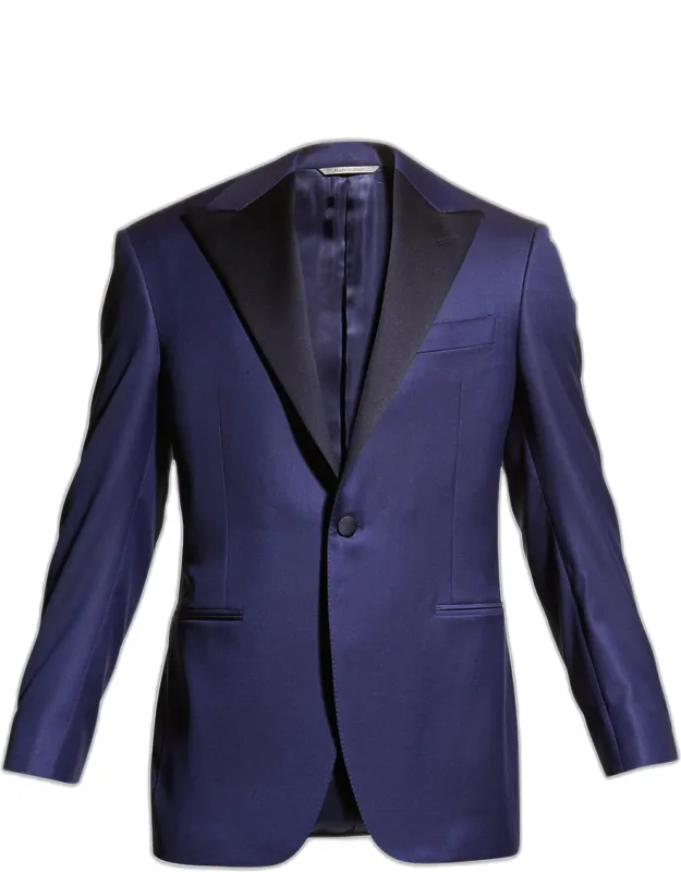 Peak Lapel Two-piece Tuxedo Suit