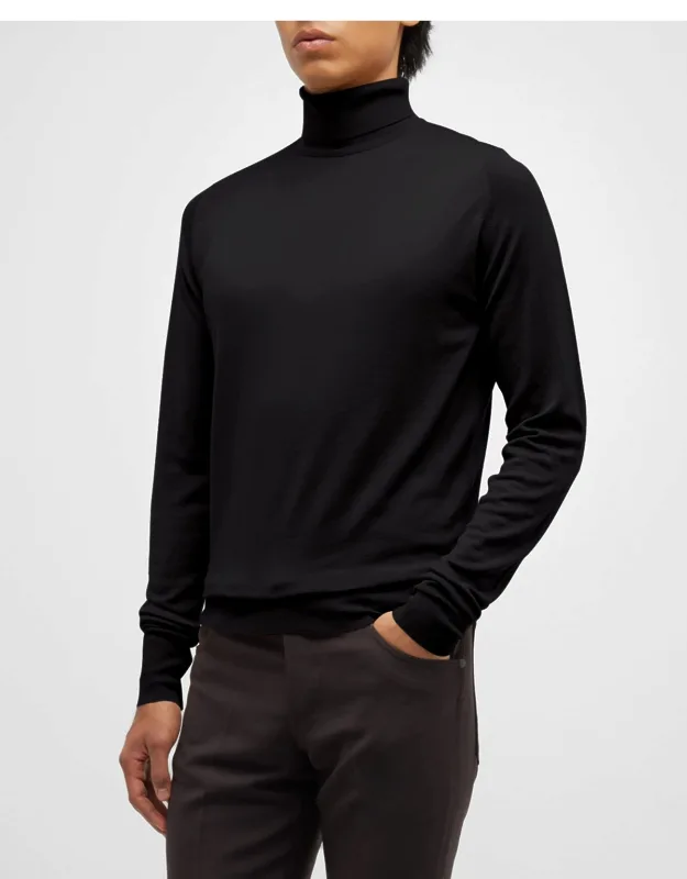Richards Wool Turtleneck Sweater