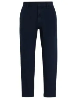 Tapered-fit Chinos In Cotton Gabardine